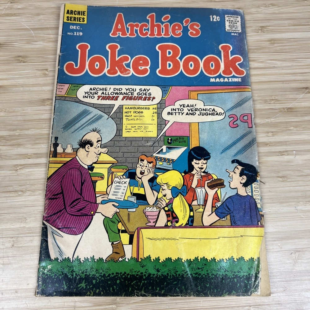 Vintage Archie's Joke Book Comic Lot (20) Silver Bronze Age Run - Picture 10 of 16